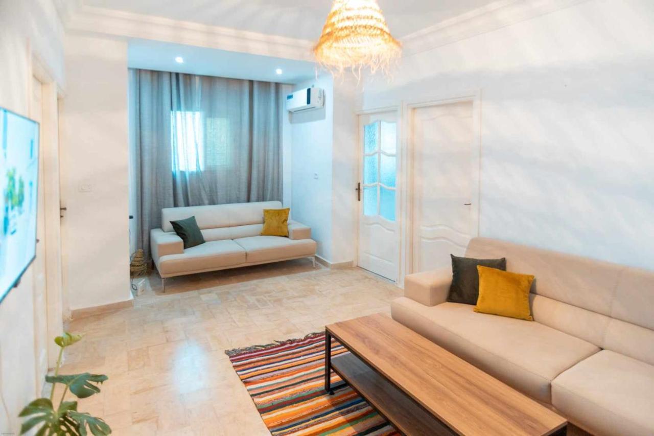 Апартаменты Sejour Chez Marwa Сиди-Бу-Саид Экстерьер фото
